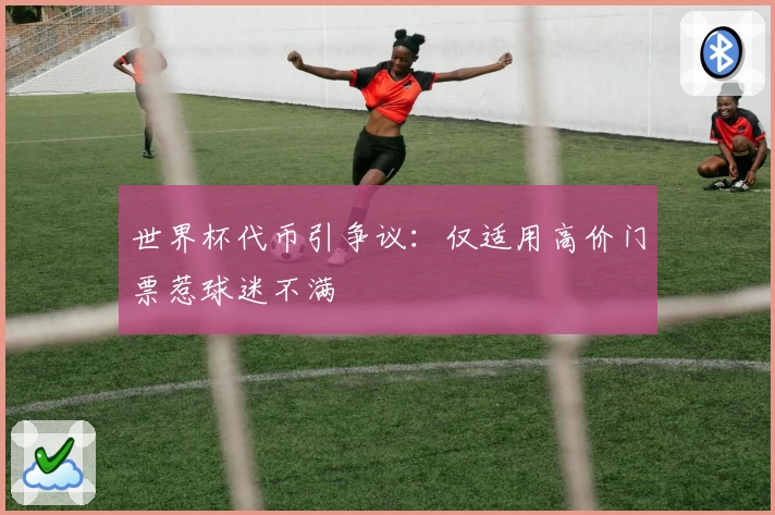 世界杯代币引争议:仅适用高价门票惹球迷不满